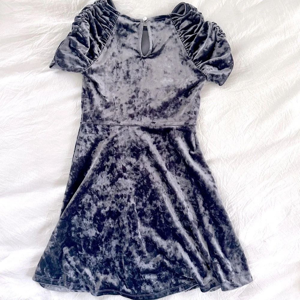 Ava & Yelly Crushed Velvet Fancy Dress Size 8